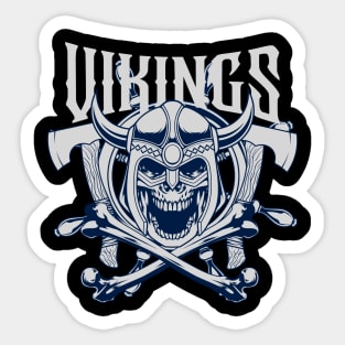 Viking Skull 5.4 Sticker